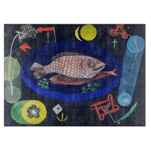 Around the Fish, Paul Klee Cutting Board