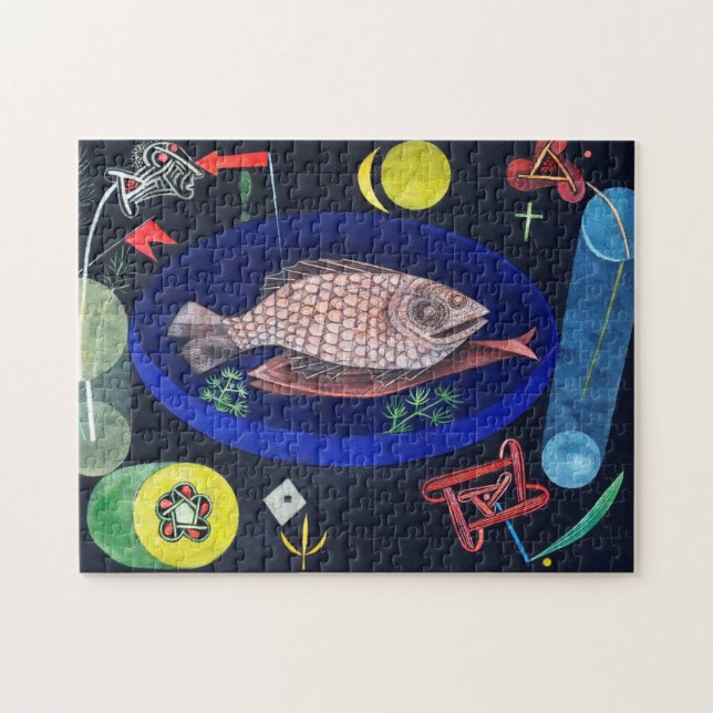 Around the Fish, Paul Klee Jigsaw Puzzle (Horizontal)