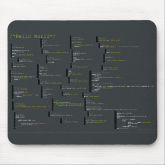 Around the Hello World Mousepad