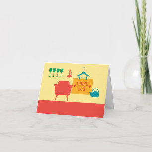 Around The House Thank You Card