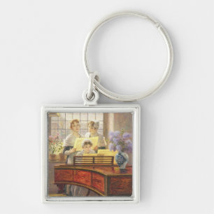 Around the Piano Key Ring