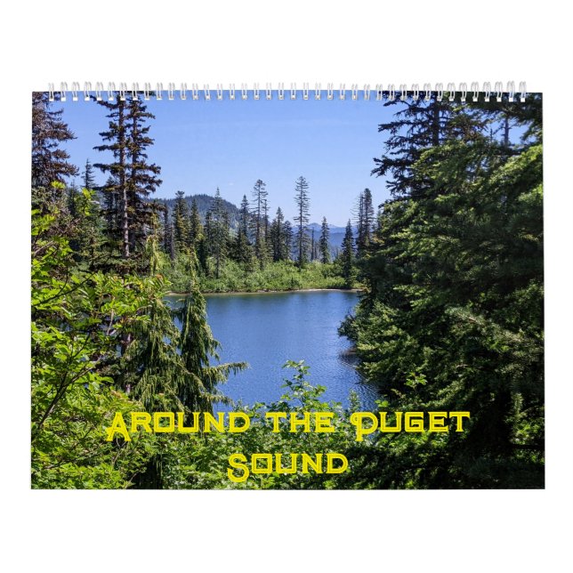 Around the Puget Sound Calendar (Cover)