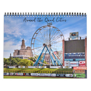 Around The Quad Cities USA Calendar