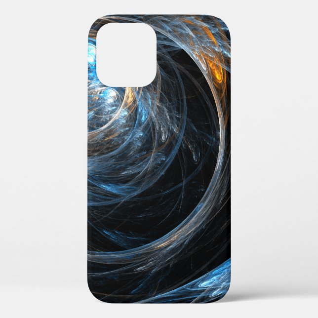 Around the World Abstract Art Case-Mate iPhone Case (Back)