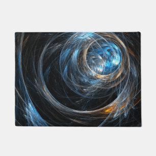 Around the World Abstract Art Doormat