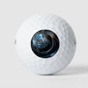 Around the World Abstract Art Golf Balls