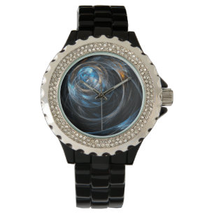 Around the World Abstract Art Watch