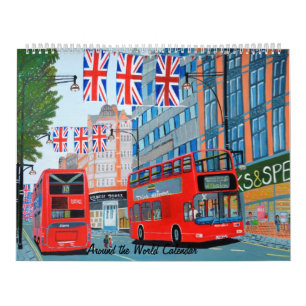 Around the World Calendar 