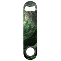 Around the World Green Abstract Art
