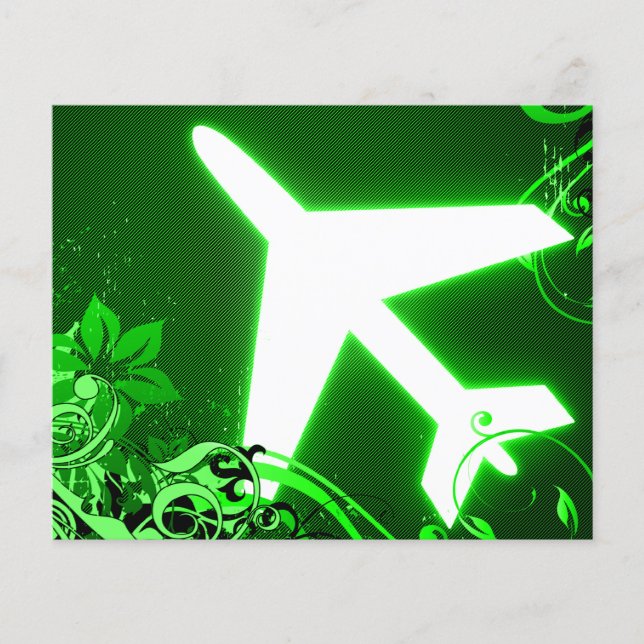around the world : hi-fi plane flyer (Front)