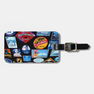 Around the World Luggage Tag