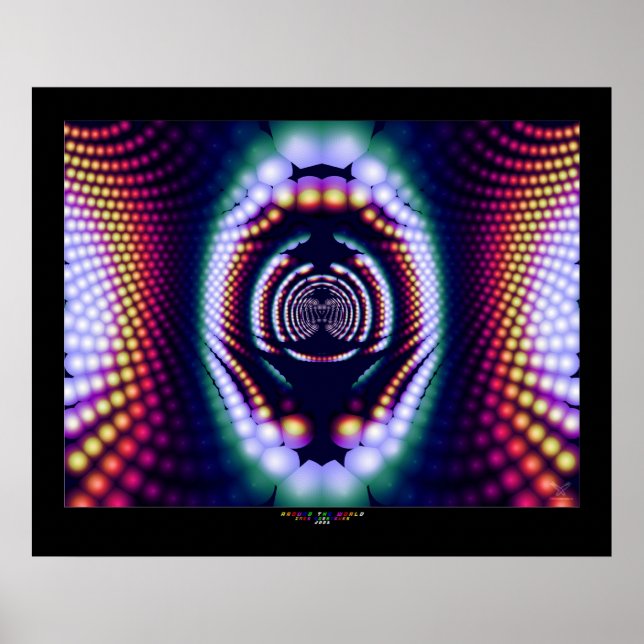 Around the World Poster (Front)