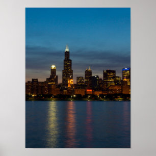 Around Willis At Night Poster