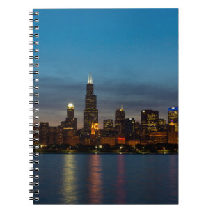 Around Willis At Night Spiral Notebook