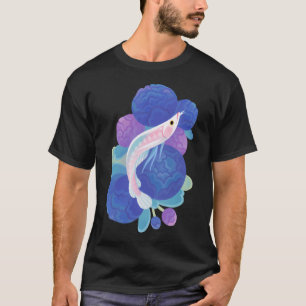 Arowana and peony T-Shirt