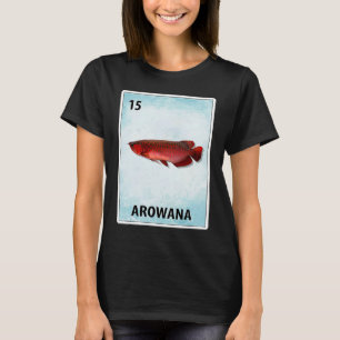 Arowana Mexican Fish Cards T-Shirt