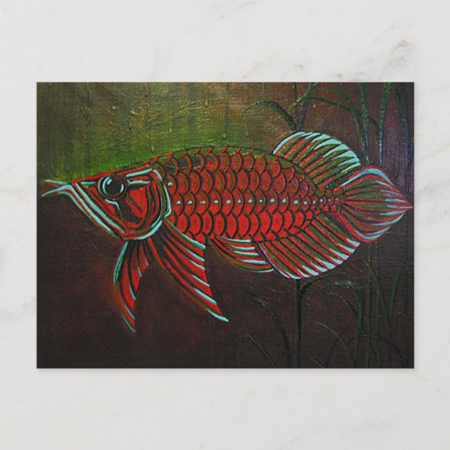 Arowana Post card (Front)