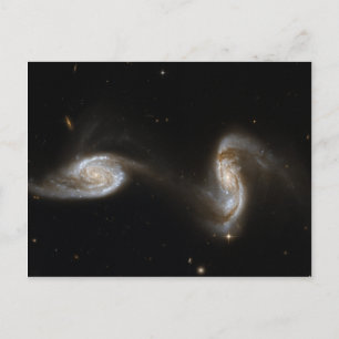 ARP240 Galaxies Hubble Space Telescope Postcard