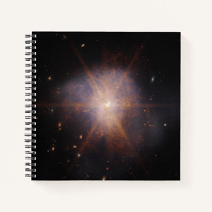Arp 220 Lights Up The Night Sky Notebook