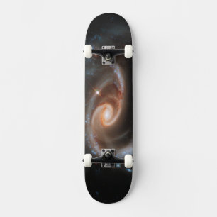 Arp 273 Interacting Galaxies In Andromeda. Skateboard