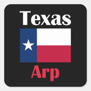 Arp Texas Square Sticker
