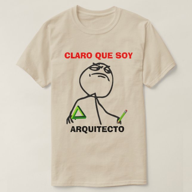 Arquitecto T-Shirt (Design Front)