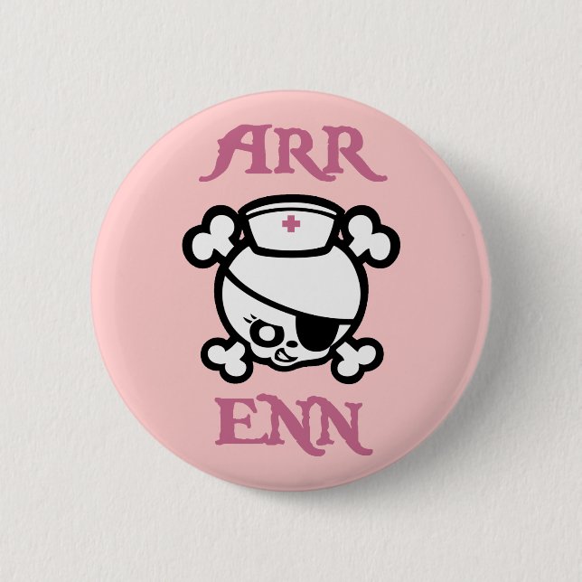 Arr Enn 6 Cm Round Badge (Front)