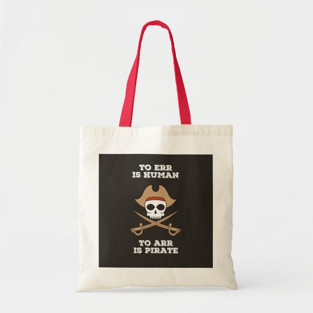 Arr like a Pirate Tote (Front)