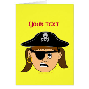Arr Pirate Girl Cute Customisable Kid Pirate Stuff