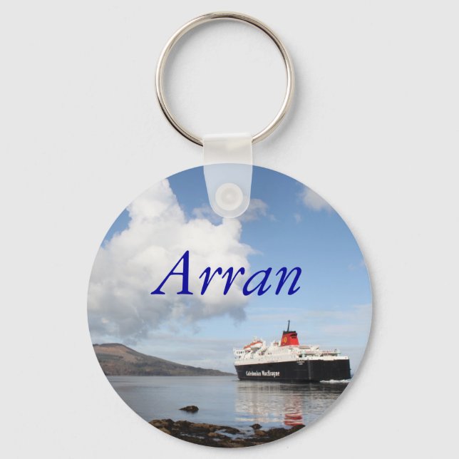 Arran, Scotland Key Ring (Front)