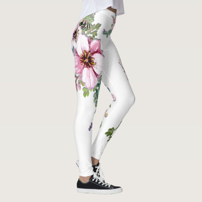 Arrangement of Flowers Leggings (Right)