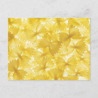 Arrangement of Organic Pasta Bows Postcard