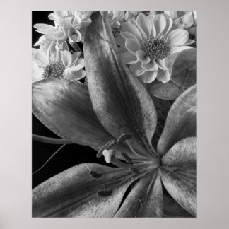 Arrangement with Lillies Poster