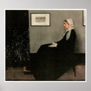 Arrangements in Grey and black: Poster