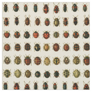 Array of Ladybirds Fabric