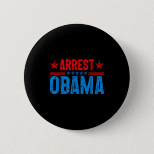 Arrest Obama 2025 T-shirt_10.png 6 Cm Round Badge