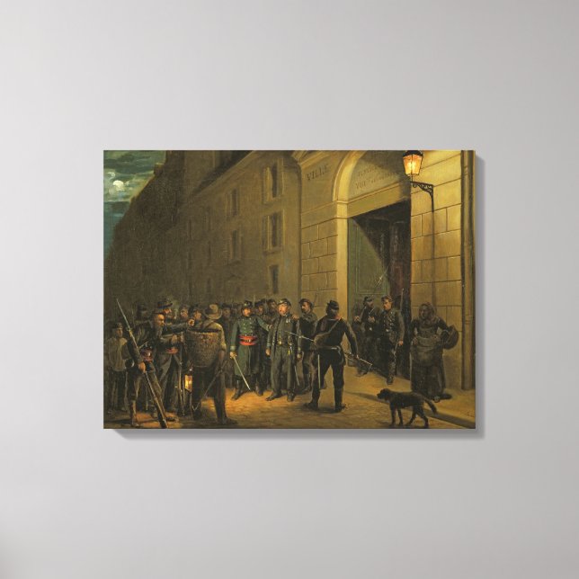 Arrest of the Generals Canvas Print (Front)