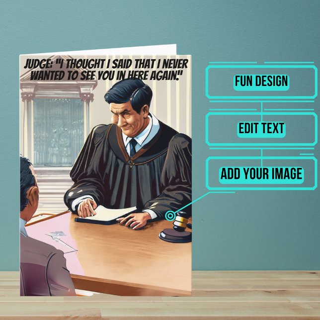 Arresting Officer Funny Police Birthday  Card (This fun card is specifically for the police officer friend in your life.)