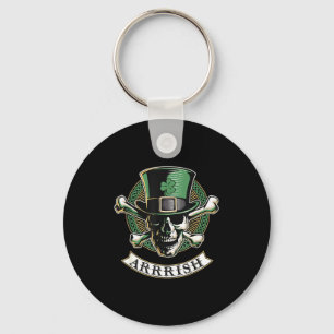 Arrish Irish Rate St Patricks Day, Rate Men Funny  Key Ring