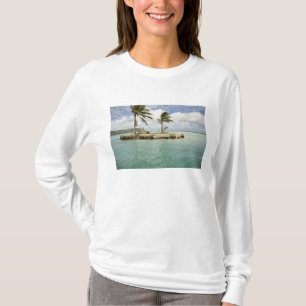 Arrival at airport in Bora Bora, Society T-Shirt