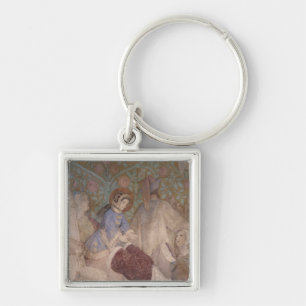 Arrival in Eisenach, c.1854/55 Key Ring