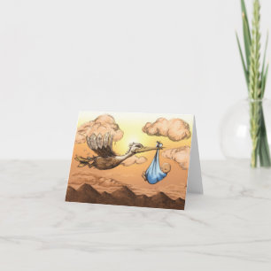 Arrival of a New Baby Card