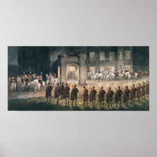 Arrival of Nicholas II at Balmoral Castle Poster