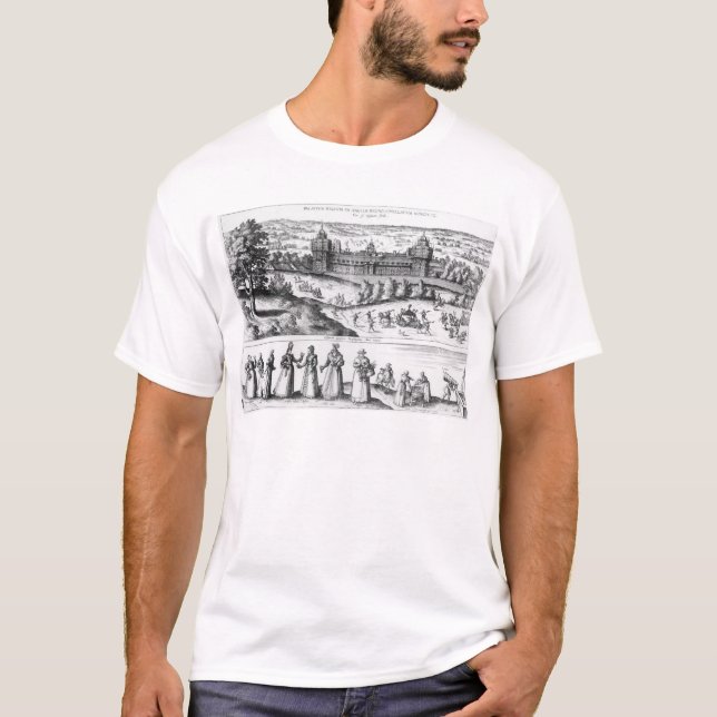 Arrival of Queen Elizabeth I T-Shirt (Front)