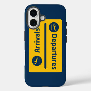 Arrivals/Departures iPhone 16 Case