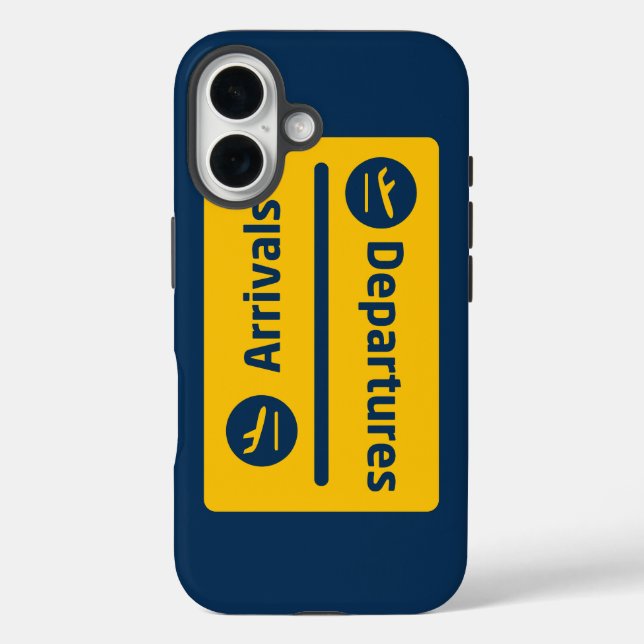 Arrivals/Departures Case-Mate iPhone Case (Back)