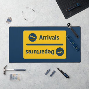Arrivals/Departures Desk Mat