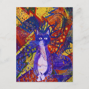 Arriving - Abstract Modern Love Party Invitation Postcard