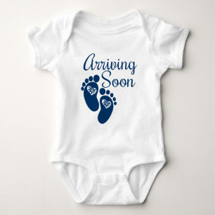 Arriving Soon Baby Bodysuit
