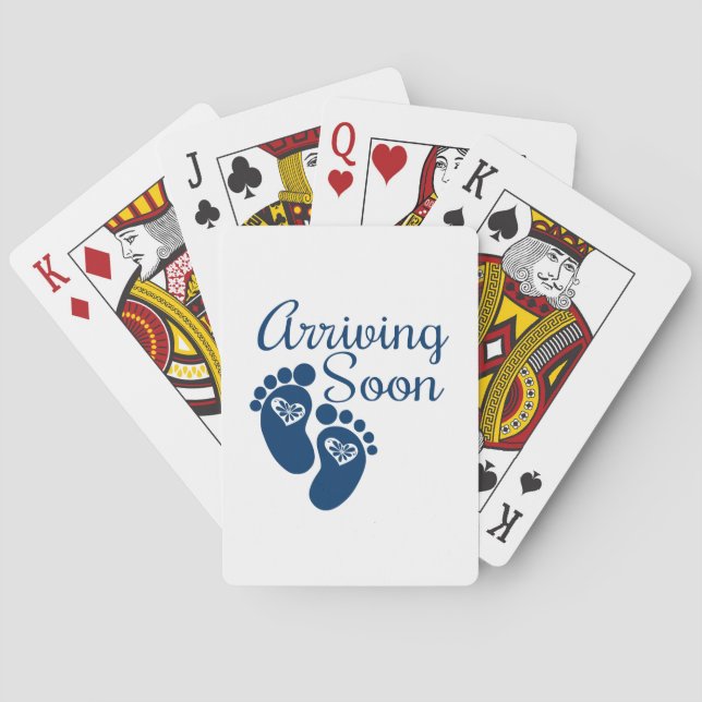 Arriving Soon Playing Cards (Back)
